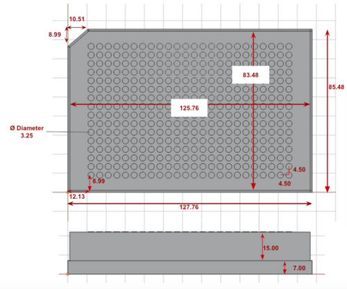 384 Well Plate - Borosilicate