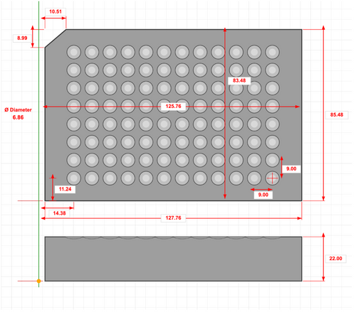 96 Well Plate - Borosilicate